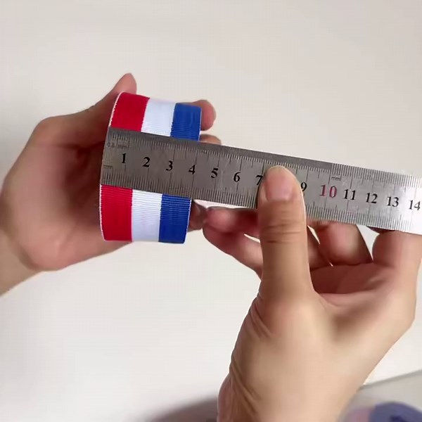 Patriotic Red, White & Blue Striped Ribbon, 1/2 Roll – 1968in Fabric for 4th of July, DIY Crafts, Sewing Projects & Memorial Day Decorations 2026 - $1