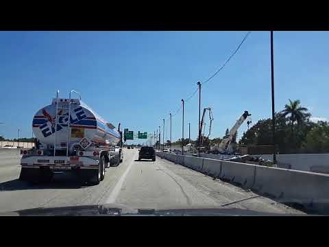 Miami, FL. Driving from Lauderhill to pembroke Pines