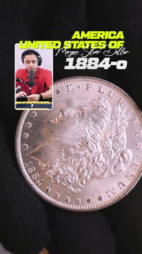 Insane 1884 Coin Detail Full Feathers & Razor Sharp Rim Live Coin Show
