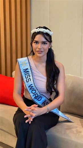 133K views · 5.5K reactions | Miss World Asia, @krishnahgravidez from...