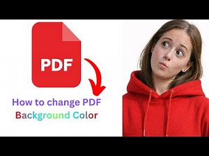 How to Change PDF Background Color to ANY Color You Want (2026 Best Method)