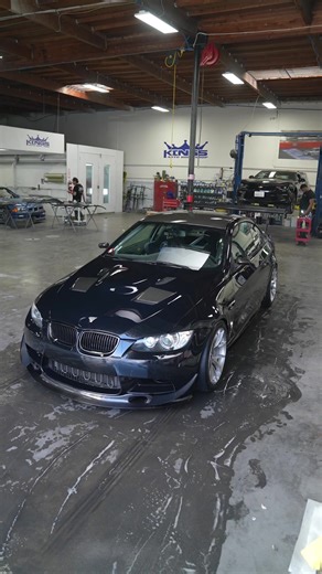 Full Make Over🏎️🔥 #kingsautobodyshop #bodywork #paint #HuntingtonBeach #Orangecounty #autobodyshop #autobodyrepair #autobodycollision #autocollision #autobodylife #kingsautobody #e92 #racecar #bmw #bmwm #m #