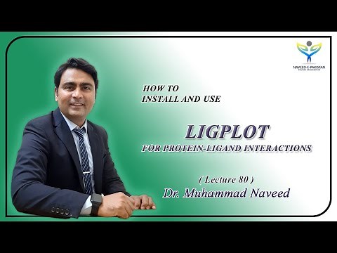 LIGPLOT for protein-ligand interactions | Installation and working | Lecture 80 |Dr. Muhammad Naveed
