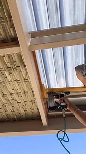 🎋O forro de bambu Bora Bora é elegante e tem a presença marcante, trazendo sutileza a estrutura metálica de alto padrão. | Cobrire