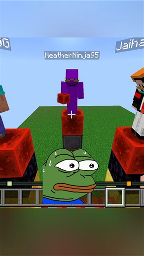 Minecraft Block Telepathy Gone Extremely Wrong 😝 #minecraft #trending #shorts