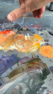 177K views · 6.3K reactions | Adding the London eye with a wine glass. #art #artist #London #artistsoninstagram #artoninstagram | Paul Kenton | Facebook