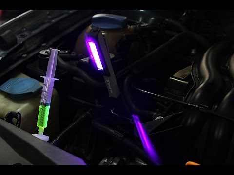 Detector de fugas A/C y lámpara LED ultra violeta