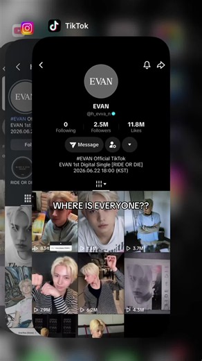 Where Is Everyone? Tracking ENGENE Support for Heeseung and Evan