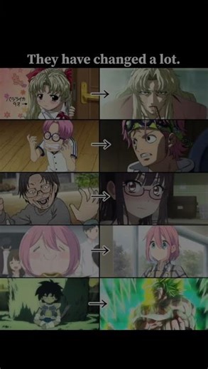 they have changed a lot😱