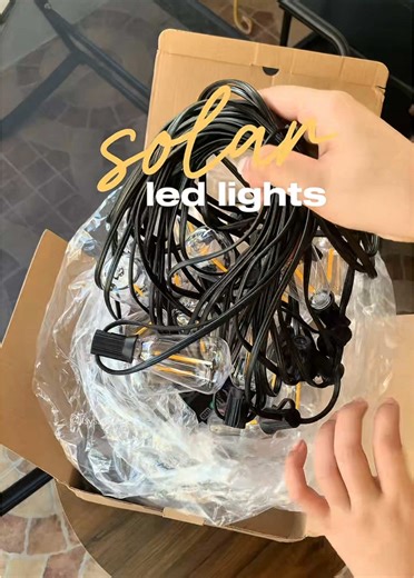 Solar LED Lights for Outdoor Decor: Automatic On/Off