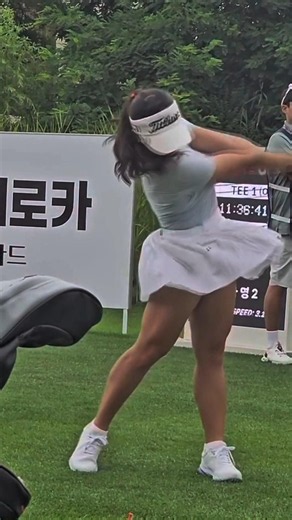 완전 파워풀한 KLPGA 김나영2 프로의 드라이버샷! @kyooppa2026 #golf #golfgirl #golfswing #골프