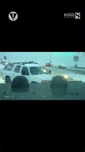 Olivia Tyler in KCCI Storm Chaser on Douglas Avenue in Clive