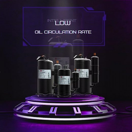 RJ, PJ, NJ Series – Compact and High-reliable R-513A Rotary Compressors for Air Dryers