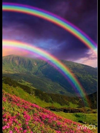 Most beautiful rainbow scenes ❤️❤️❤️💗🌈🌈