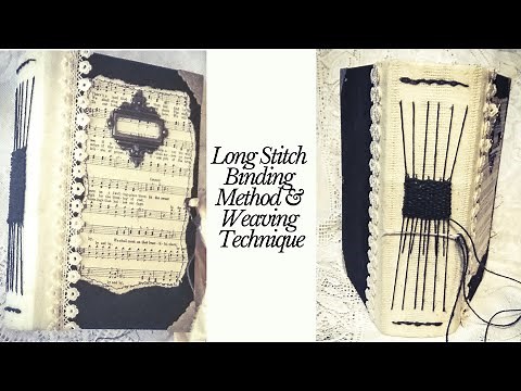The Long Stitch Binding Method | Weaving Embellishment | Tutorial