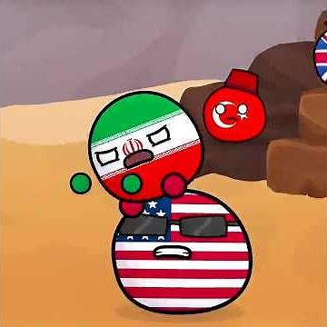 America "kinda" loves Iran #countryballs