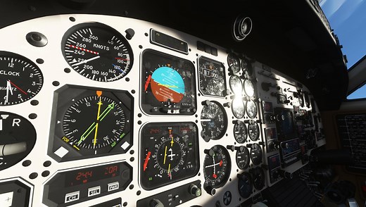 Just Flight - Steam Gauge Overhaul - Analog King Air