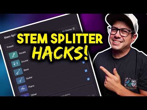 4 Logic Pro Stem Splitter Hacks You’re Probably Not Using