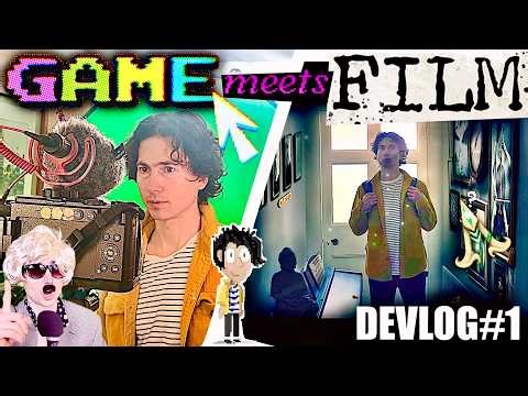 We're making a live-action, puzzle game | Devlog 1 Game Dev #gamedev #indiegame #indiedev