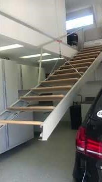 Retractable stairs - made with Fast-Stairs