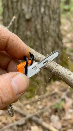 Tiny Stihl Chainsaw That Actually Cuts