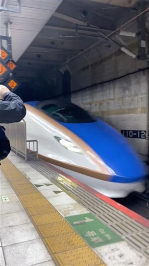 E7系 上野駅入線#上野駅