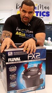 The Fluval FX2 is a lil powerhouse! 💪Full Video on YT KaveMan Aquatics This puppy’s going on my new 100G FOWLR Saltwater tank. Keep an eye out 👀😁@fluvalaquatics Fluval USA Fluval #fluval #fluvalfx2 #fluvalcanister #aquarium #aquariums #aquariumhobby #aquariumlife #aquariumlifestyle #aquariumfiltration #kavemanaquatics | KaveMan Aquatics