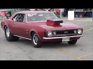 1967 Camaro SS Drag Car Nostalgic Track Action Dreamgoatinc Hot Rods and Classic Muscle Cars