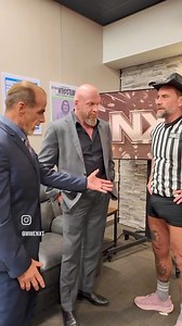 965K views · 13K reactions | CM Punk shows up to NXT in Shawn Michaels old referee gear, complete with sausage in pants  #WWE #WWERAW #WWESmackdown #Wrestling #AEW #WrestlingNews #ProWrestlingNews | Dirt Sheet Radio | Facebook