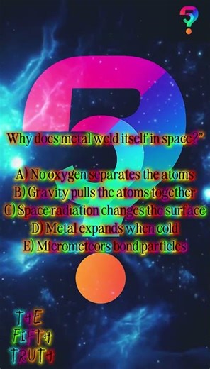 The Cold Welding Mystery... Why Does Metal Fuse in Space? 🛰️