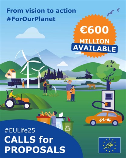 4.8K views · 59 reactions | The #eulife25 calls for proposals are...