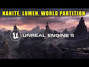 Unreal Engine 5 - NEW FEATURES & OPEN WORLD TOOLS EXPLAINED