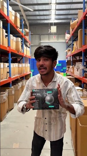 Heavy-duty non-slip gym stability ball with foot pump – perfect for total body fitness workouts!