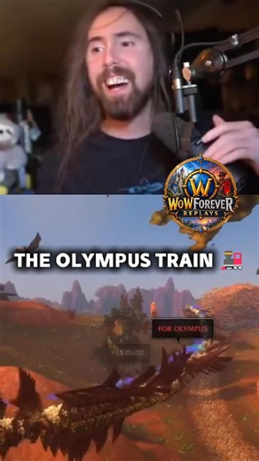 Just another normal day in WoW Forever. 😂🚂