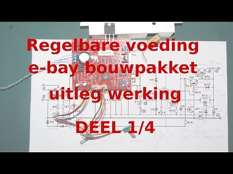 Regelbare voeding Deel 1/4