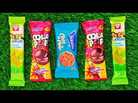 Satisfying video Asmr lollipops candy unboxing video Asmr opening video and chocolate gummy candy