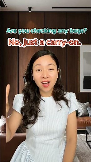 3 Short English Questions and Answers About Luggage at the Airport