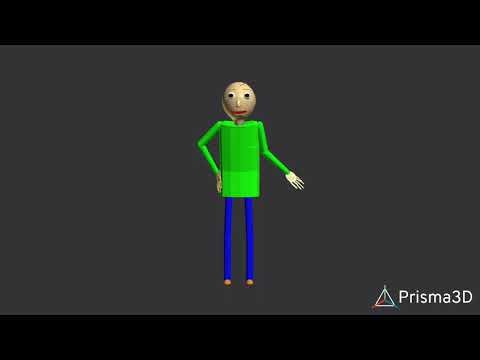 Baldi Animation Test (3D Edition Remake)