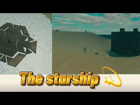 The starship 🤩🌟(trident survival base build)