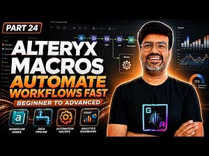 Alteryx Standard Macro Tutorial for Beginners 2026 | YXMC Explained | Automate Repetitive Workflows