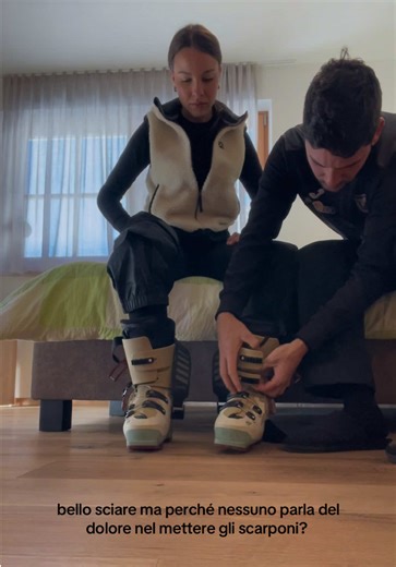 lui esausto🙂 #scii #sciare #dolomites