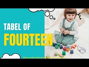 Learn Multiplication Table of 14 | Multiplication Times Table of 14 | 14 X 1 = 14 Table