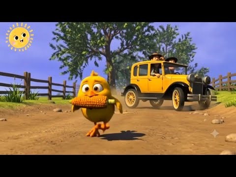 ¡El Pollito Pío se robó el MAÍZ! 🌽🏃‍♂️ El Auto Bochinchero lo persigue