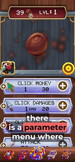 The first day of showing you my game, subscribe to see the fight system #game #clicker #code