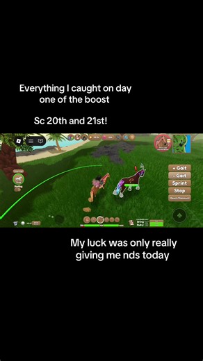 Wild Horse Islands: My NDS Catches