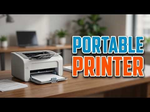 TOP 5 Best Portable Laser Printer 2026
