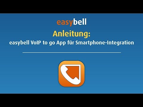 easybell VoIP to go Smartphone App