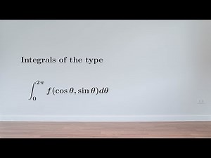 Using complex contour analysis to solve integrals with trigonometric functions