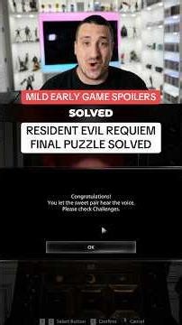 The Final Puzzle in Resident Evil Requiem Has Been SOLVED #ResidentEvilRequiem #RE9 ‪@kyro_george‬