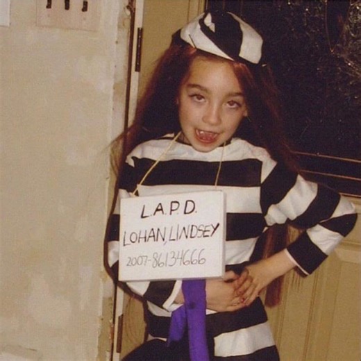 Halloween 2007: Lindsay Lohan before she got clean. I was in 3rd grade. 😃 | Justine Murray